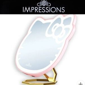 Impressions X Hello Kitty Pocket Mirror w/Ring Stand